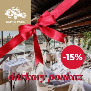 🎄 Hledáte perfektní vánoční dárek? Darujte zážitek, na který se nezapomíná. Ikonický Kampa Park, výhled na Karlův most a...